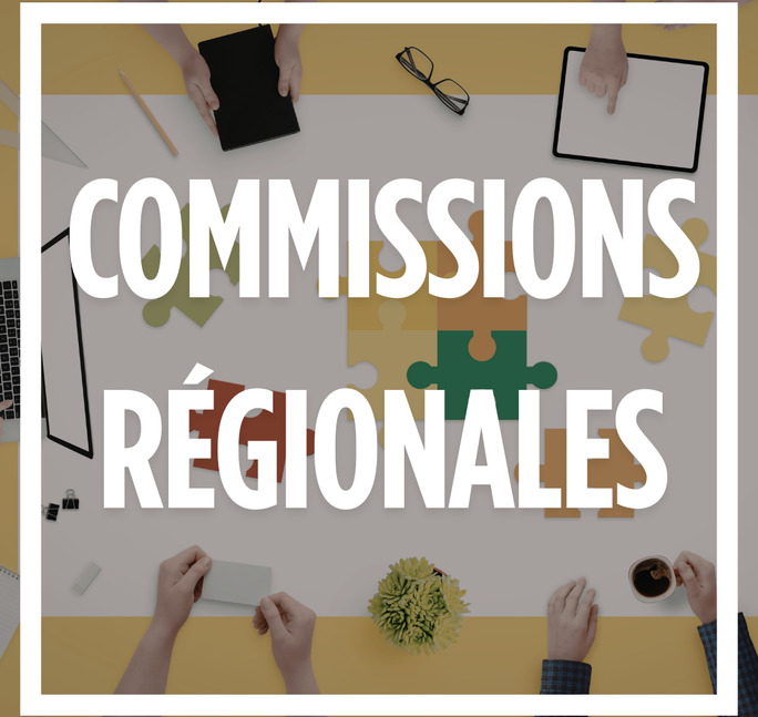 Commissions et coordinations régionales